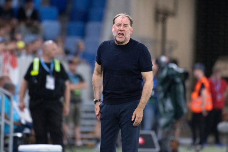 C’était un match malheureux pour nous, a déclaré l’entraîneur du Slovan après le match nul contre les champions luxembourgeois.