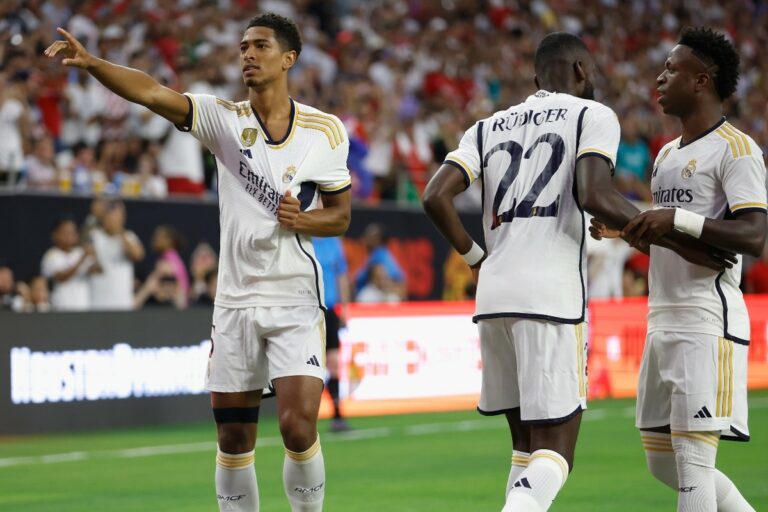 Préparation des Géants : Bellingham marque son premier but pour le Real, Arsenal prépare cinq buts pour le Barca