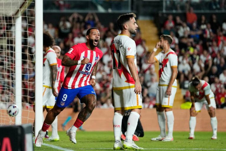 L’Atlético a fait honte à Vallecano en marquant sept buts sur son terrain. Morata a marqué deux fois
