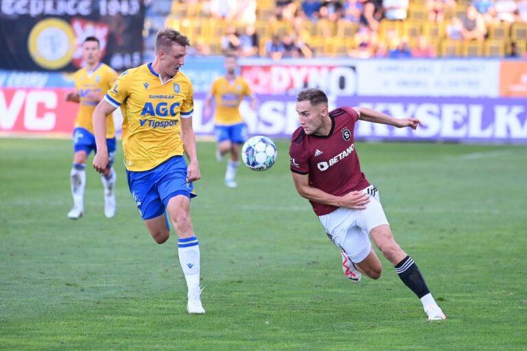 Le Sparta n’a pris qu’un point à Teplice, qui a joué toute la mi-temps sans Krejci, suspendu.