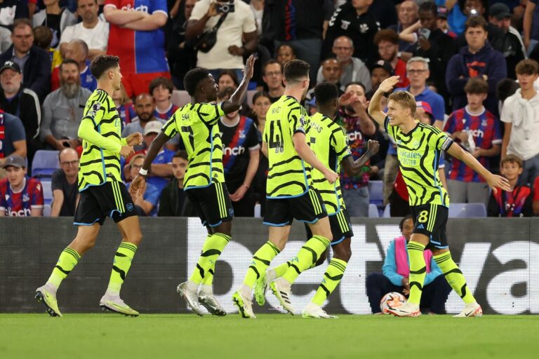 Les Canaris marquent à Selhurst Park grâce à un penalty, Saka entre en jeu dans un derby réussi