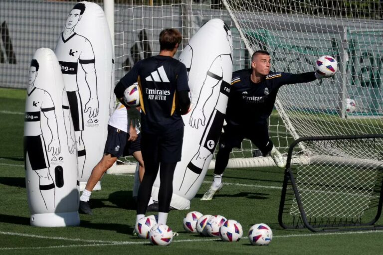 Lunin a toute notre confiance. Il ne lui manque que l’expérience, Ancelotti a exclu l’arrivée d’un gardien de but.