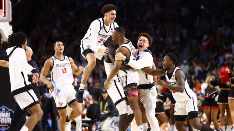 San Diego State et UCONN en finale de la March Madness