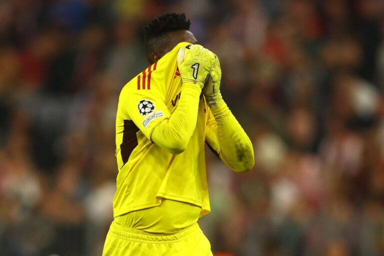 J’ai assommé toute l’équipe. Si quelqu’un est responsable de la défaite, c’est moi, regrettait Onana après le match contre le Bayern