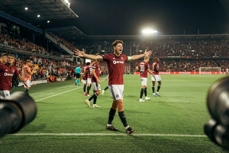 La grande soirée de Tailor. Il a d’abord obtenu un penalty, puis a marqué deux buts contre l’Aris