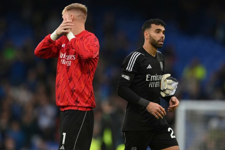 Utiliser deux gardiens dans un même match ? Pourquoi pas, s’étonne Arteta, l’entraîneur d’Arsenal