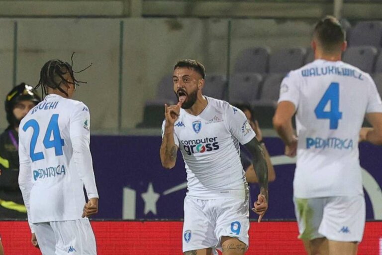 La Fiorentina s’est inclinée 0:2 à domicile face à Empoli, l’Udinese n’a pas réussi à s’imposer à nouveau