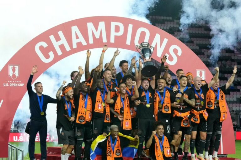 Pas de Messi, pas de trophée. Miami échoue en finale de l’US Open Cup, Houston fête l’événement