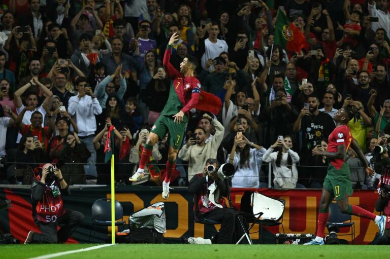 Ronaldo abat les Slovaques, le Portugal, la Belgique et la France sont déjà assurés de se qualifier pour le Championnat d’Europe