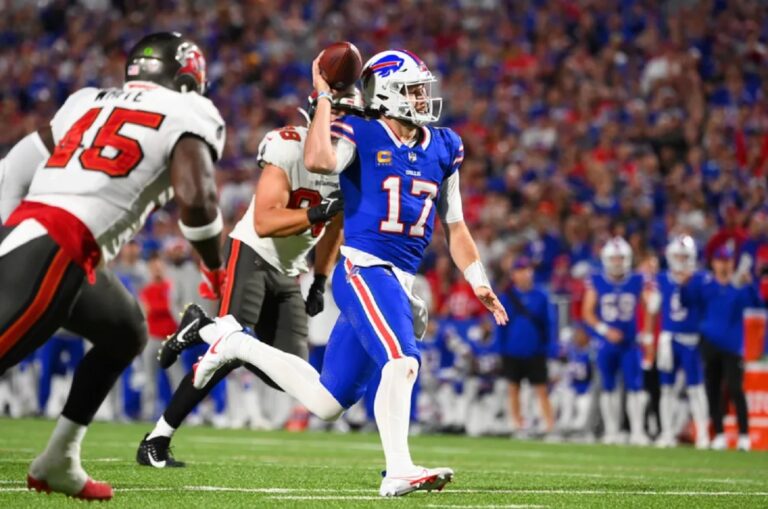 TNF : Les Bucs manquent l’occasion de surprendre les Bills