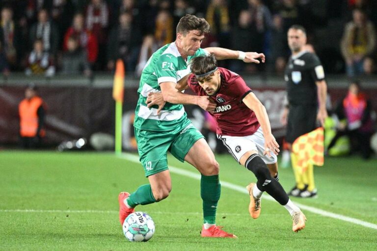 Les Kangourous se sont rendus à Letná. Le Sparta, après la victoire en coupe, a également battu les Bohemians en championnat.